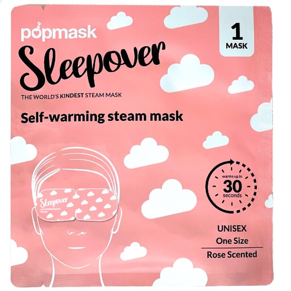 POPMASK Self Heating Sleep Mask for Tired Eyes Rose Scent NEW 5 Pack Sealed Box - Picture 8 of 14